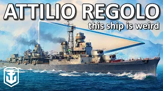 I Finally Have Attilio Regolo (Italian T10 Destroyer)