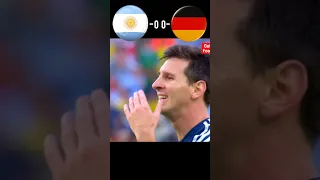 Argentina VS Germany 2014 | World Cup Finals | #argentinavsgermany #shorts #football