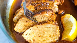 Juicy Skillet Chicken Breasts Recipe