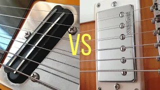 Hot Rail vs Regular Humbucker Comparison - Demo For Metal