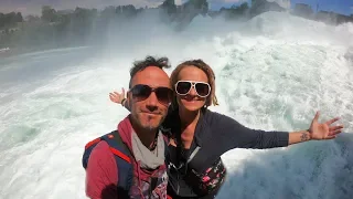 RHINE FALLS - EUROPES LARGEST WATERFALL - VAN LIFE SWITZERLAND