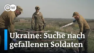 Schwierige Suche nach Leichen an der ukrainischen Front | DW Nachrichten