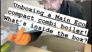 Unboxing and prepping before boiler install (Main Eco compact)