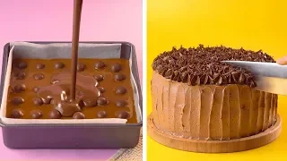 How To Make Chocolate Cake Is Perfect For Fresh Summer | Yummy Cake Making Secret