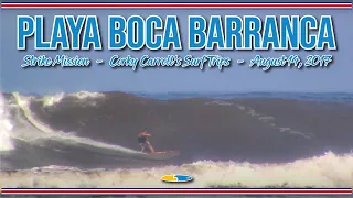 Playa Boca Barranca, Costa Rica. Solid south swell biggest of the winter (southern hemisphere)