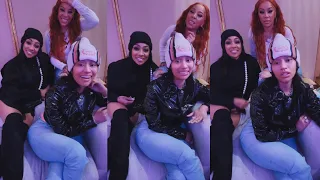 Nicki Minaj Instagram live Ft Keyshia Cole & Monica 12-2-23