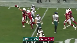 Cardinals Successfull Fake Punt vs Eagles | NFL Week 15