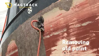 MagTrack Ship Hull Surface Preperation