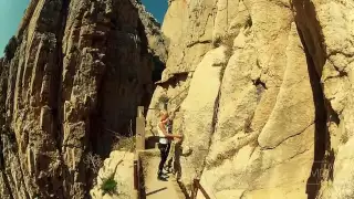 Worlds Most Dangerous Path // El Camino Del Rey: EXTENDED VERSION Start to Finish