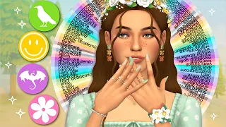 EVERY Sim is a Different AESTHETIC! | Sims 4 CAS Challenge CC