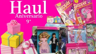 Barbie Haul 💖Aniversario 9° de Classical Barbie 🤗🎂🎉