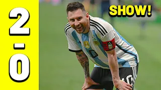 Аргентина Австралия Обзор Матча / Месси забил самый быстрый гол в карьере