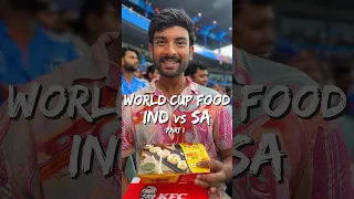 World Cup Stadium Food - Kolkata (1/2) 🏏🏆🍕