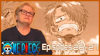 Sanji's Backstory Is A Masterpiece | Grandma's Reaction To One Piece Episode 26 and 27