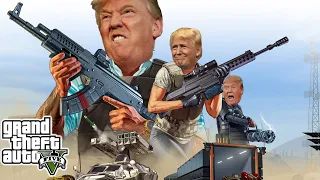 If Donald Trump Played GTA 5 😂