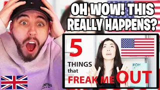 Brit Reacts to 5 Things That Freak Me Out in America