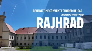 SEAT OF THE BENEDICTINES🚶BENEDICTINE MONASTERY – RAJHRAD [4K] WALK – ☀️ MAY 2024