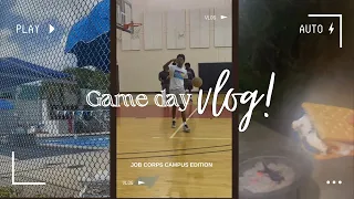 COLLEGE GAME DAY🏈!| Job corps campus vlog🤗.