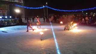 Открытие новогодней елки в Лаишево