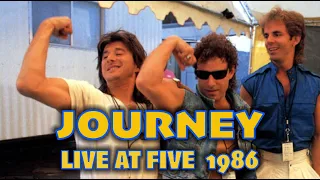 Journey Live At Five Interview 1986