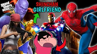 GTA5 :😢FRANKLIN Take REVENGE From SHINCHAN's GF | JSS GAMER