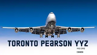 📷4K | 🛑Toronto YYZ🛑 airplane landings|Different airplanes landing in Toronto A320 B737❗️