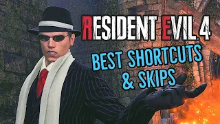 SHORTCUTS & Speedrun SKIPS for Resident Evil 4 Remake