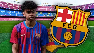 LAMINE YAMAL LE NOUVEAU MESSI DU FC BARCELONE