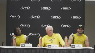 UFL 2024 Week 10 - San Antonio Brahmas Postgame Press Conference, June 1, 2024