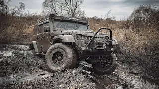 JEEP CHEROKEE vs JEEP WRANGLER АУЕшника. Что то пошло не так.