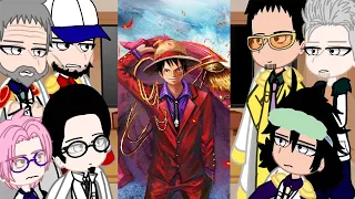 👒 Marines react to Mugiwara - Straw Hat Crew, Luffy ... 👒 Gacha Club 👒 One Piece react Compilati