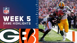 Packers vs. Bengals Week 5 Highlights | NFL 2021