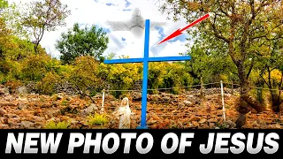 Shocking! They Have Captured a New Photo of Jesus at Blue Cross in Medjugorje.