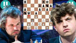 Perfect chess game 7 | Magnus Carlsen vs Hans Niemann