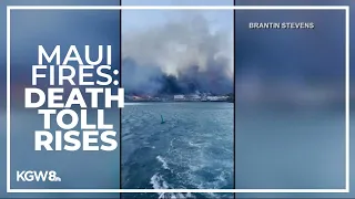 Maui fires: Death toll climbs to at least 53 people