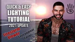 SECOND LIFE | Quick & Easy Lighting Tutorial | Firestorm Environment Editor | 2021 Update