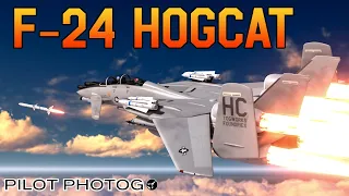 F-14 meets A-10: The F-24 HogCat | An April Fool's Parody Video #Tomcat #Warthog