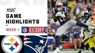 Steelers vs. Patriots Week 1 Highlights | NFL 2019