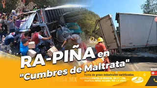 RA-PIÑA en "Cumbres de Maltrata" Las carreteras mas Peligrosas de México