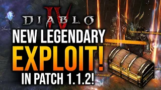 Diablo 4 - INSANE Legendary & XP Farm Glitch! AFTER PATCH 1.1.2!