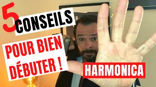 5 Conseils pour les Grands Débutants à l'Harmonica