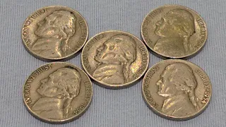1954 JEFFERSON NICKLE COINS || AMERICA #coinhistory  #kacoin #numismatics #trending #viral #coin