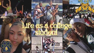Aggie Fest Vlog | Life as a college student NCAT edition