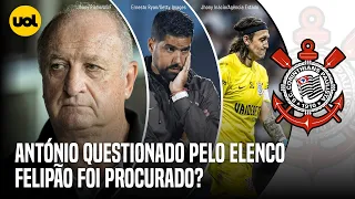 🔴 ANTÓNIO OLIVEIRA QUESTIONADO POR JOGADORES DO CORINTHIANS; FELIPÃO FOI PROCURADO? CÁSSIO RESERVA?