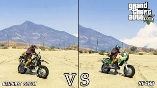 GTA 5 MANCHEZ SCOUT VS BF400 #shorts #gta5