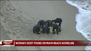 Woman's body found on Miami Beach shore