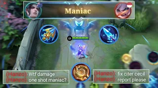 CECILION MANIAC!! NEW BUILD CECILION TERSAKIT 2022 PATCH TERBARU - MOBILE LEGENDS