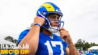 Puka Nacua Mic’d Up At Training Camp With Words Of Wisdom From Cooper Kupp