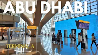 New ABU DHABI International Airport Terminal A | United Arab Emirates