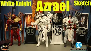 McFarlane DC Multiverse Azrael Batman White Knight Sketch Black & White Edition Action Figure Review